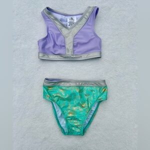 Disney Ariel Swim Suit size 4T Bathing Suit Little Mermaid